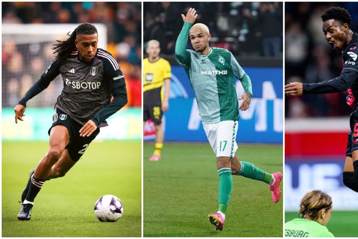 Alex Iwobi, Justin Njinmah and Nathan Tella.