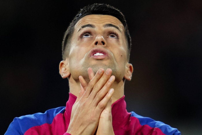 Manchester City loanee in Barcelona Joao Cancelo || Image credit: Imago