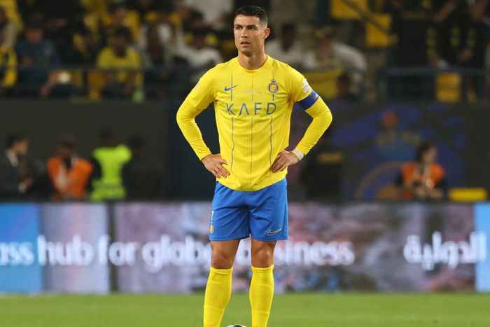An exasperated Cristiano Ronaldo for Al-Nassr || Image credit: Imago
