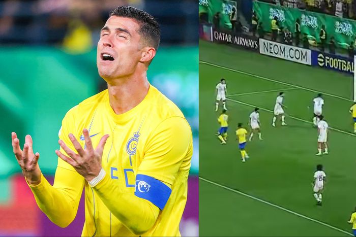Watch Cristiano Ronaldo close to tears, open net miss costly misses as Al Nassr knocked out of Champions on penalties by Al Ain.