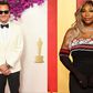 2 Legendary tennis stars Roger Federer and Serena Williams arrived at the Oscar 2024 Awards in style.