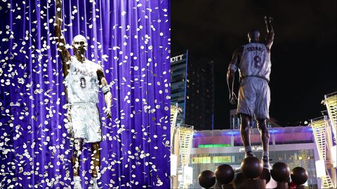 Fans react as Kobe Bryant's statue has errors