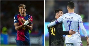 UCL: Yamal beats Messi and Ronaldo to Champions League record with Benfica heroics