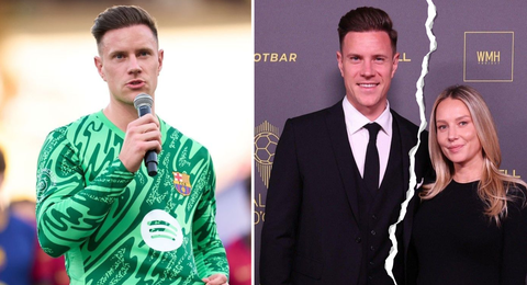 Divorce scandal: Barcelona goalkeeper Ter Stegen RUBBISHES reports claiming his estranged wife cheated on him with her personal trainer
