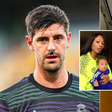 Thibaut Courtois’ alleged babymama calls him out for living lavish amid fears she could soon be homeless