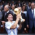Diego Maradona lifting the World Cup | Imago