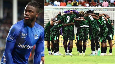 Tolu Arokodare celebrates Super Eagles call-up