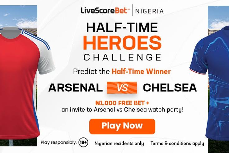 LiveScoreBet Arsenal vs Chelsea watch party