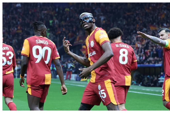 Osimhen beats Lookman and others, sets new Champions League record