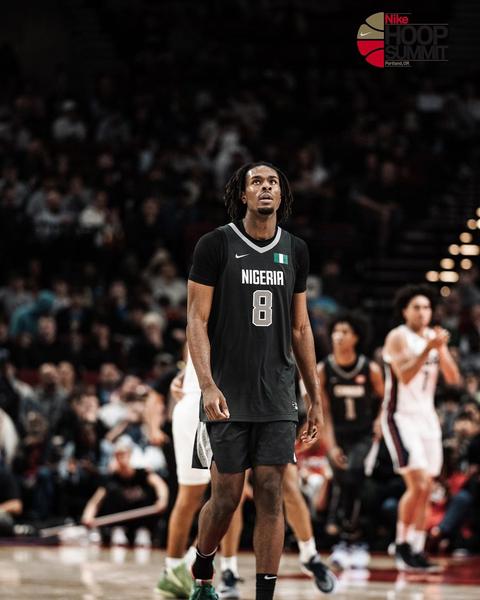 Mackenzie Mgbako battles Bronny James at Nike Hoop Summit | Pulse ...