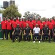 Newly-trained CAF C coaches by FKF.
