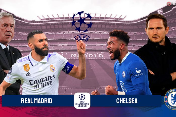 Real Madrid take on Chelsea in the quarterfinal of the UEFA Champions League