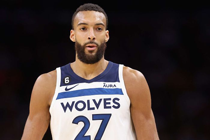 Minnesotta Timberwolves centre Rudy Gobert