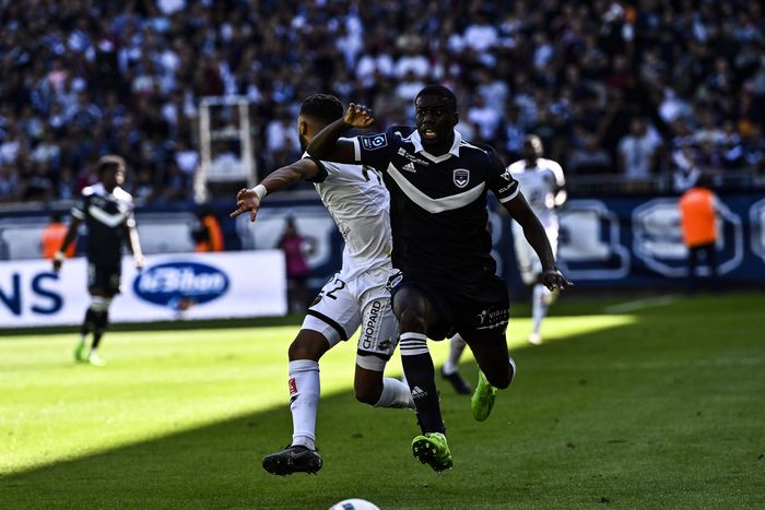 Malcom Bokele in action