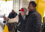 Aarhus Fremad fans welcome, cheer new Nigerian owner Shola Akinlade