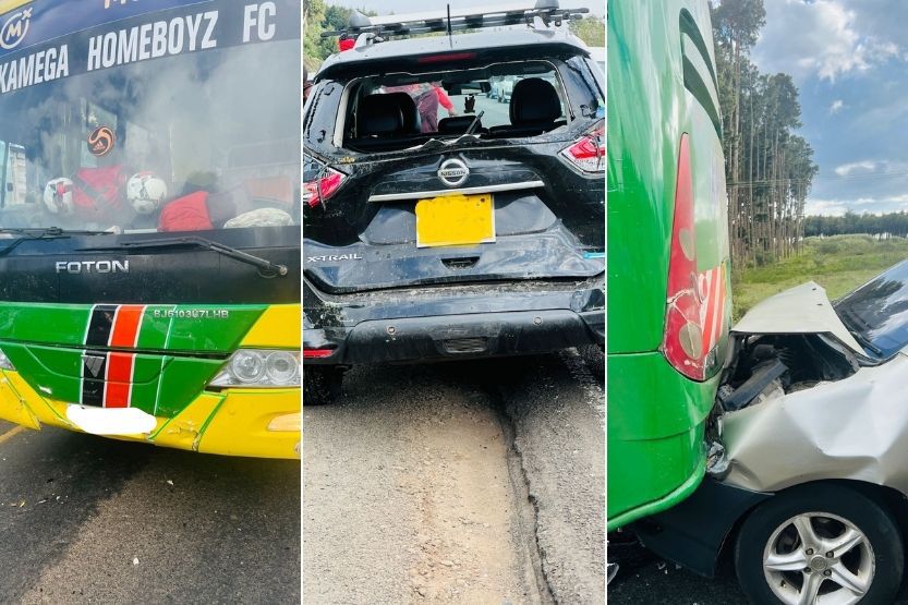 Kakamega Homeboyz issue update after team bus accident Pulse Sports Kenya
