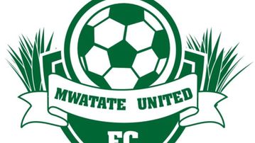 Mwatate United player Erick Oindo passes on