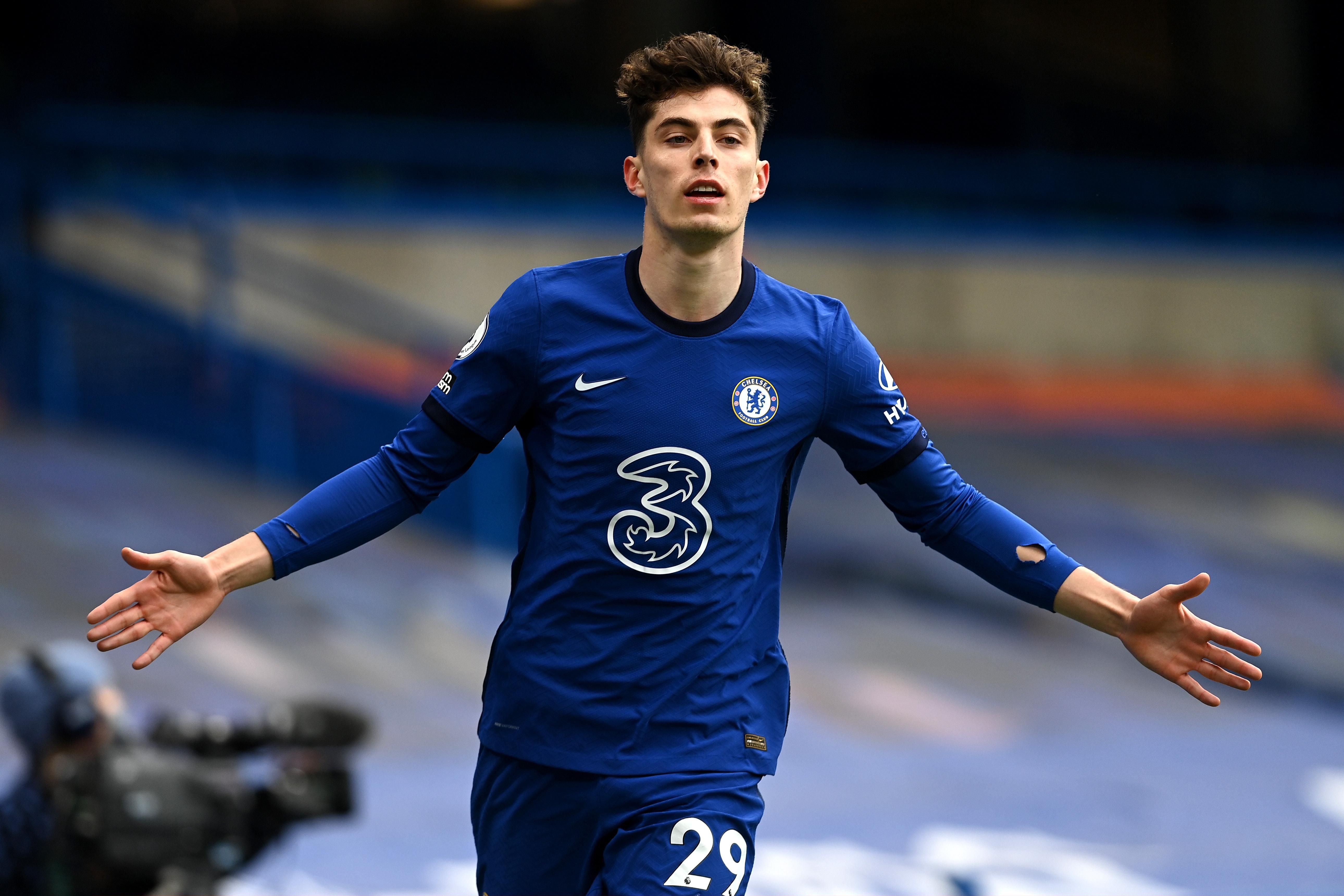 Chelsea striker Kai Havertz