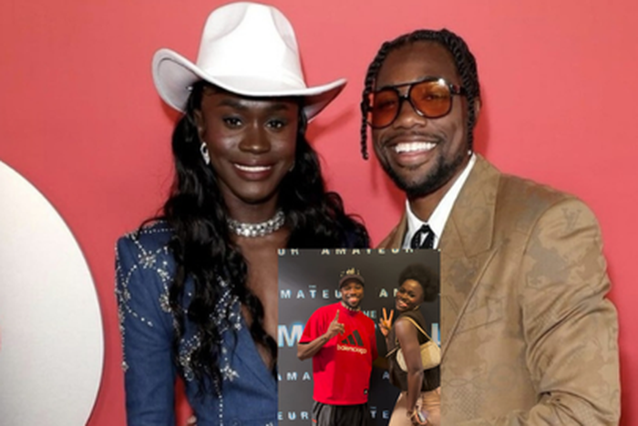 Noah Lyles and fiance Junelle Bromfield. Pulse Sports Kenya.