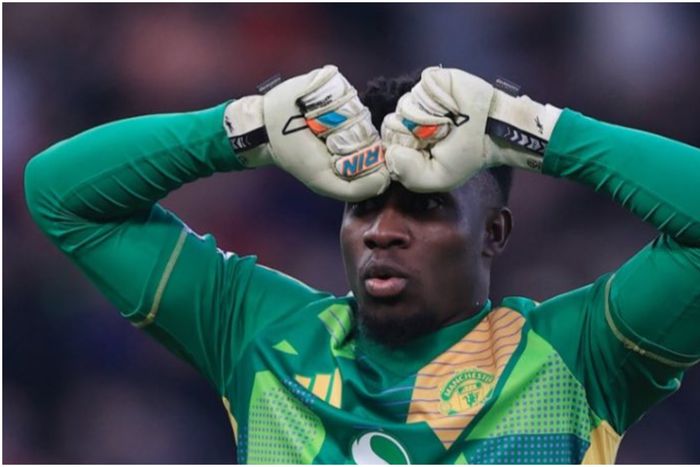 Andre Onana's night ended in misery against Lyon.