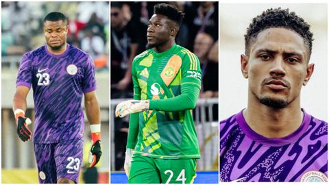 Super Eagles duo Nwabali, Okoye and Onana missing in 100 best goalkeepers in the world