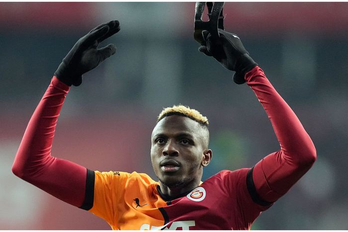 Victor Osimhen scores again for Galatasaray.