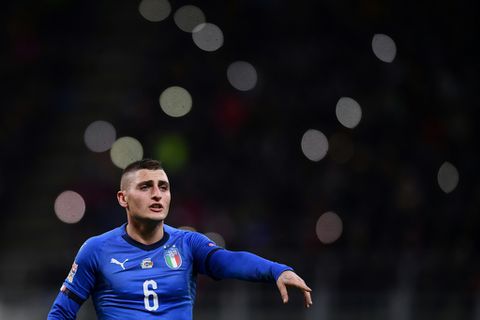 Italy's Verratti doubt for Euro 2020 with knee injury