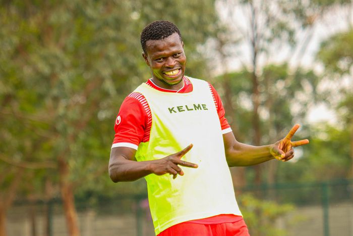 Francis Omondi smiling