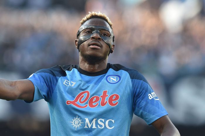 Napoli forward Victor Osimhen.