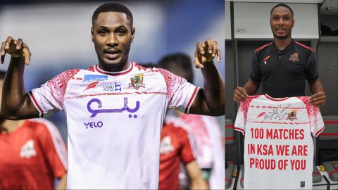 Odion Ighalo: Super Eagles star makes history in Saudi Arabia with Al Wehda