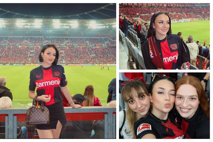 Boniface's girlfriend applauds Bayer Leverkusen