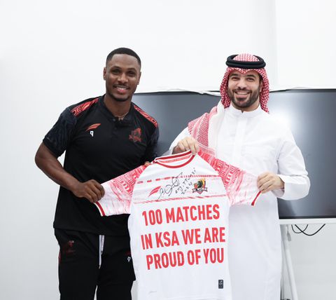 Odion Ighalo: Super Eagles star makes history in Saudi Arabia with Al Wehda