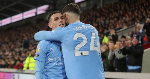 Foden, Gvardiol fire Manchester City above Arsenal to top of Premier League table after Fulham win