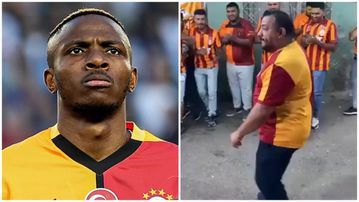 He’s a legend: Victor Osimhen reacts to classic post-match dance from Galatasaray fans