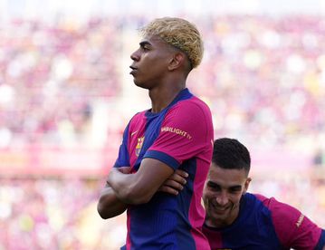Yamal recreates Mbappe's celebration after scoring curler against Madrid