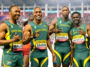 Akani Simbine Leads South Africa to Stunning 4x100m Victory Over USA at World Relays