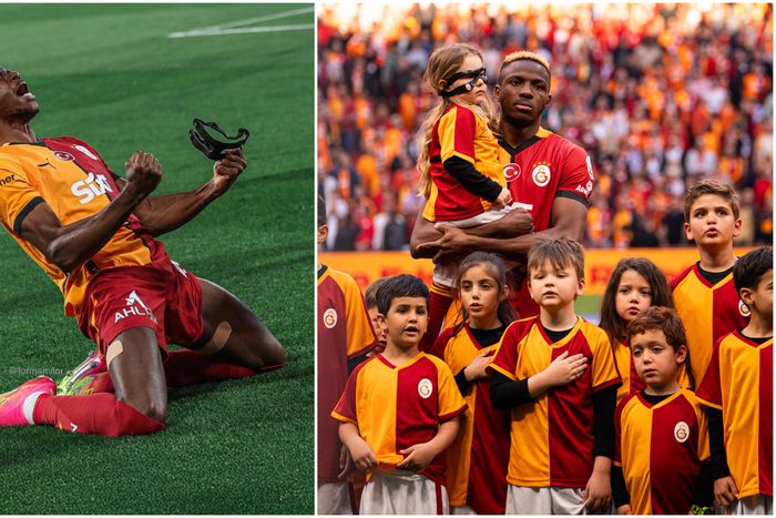 Victor Osimhen shares a special bond with Galatasaray fans.