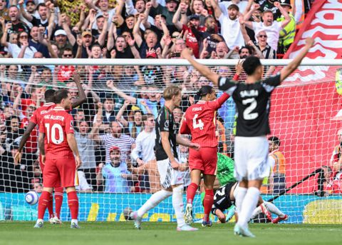 From despair to delight: Arsenal halt Liverpool’s Anfield winning run in second-half fightback