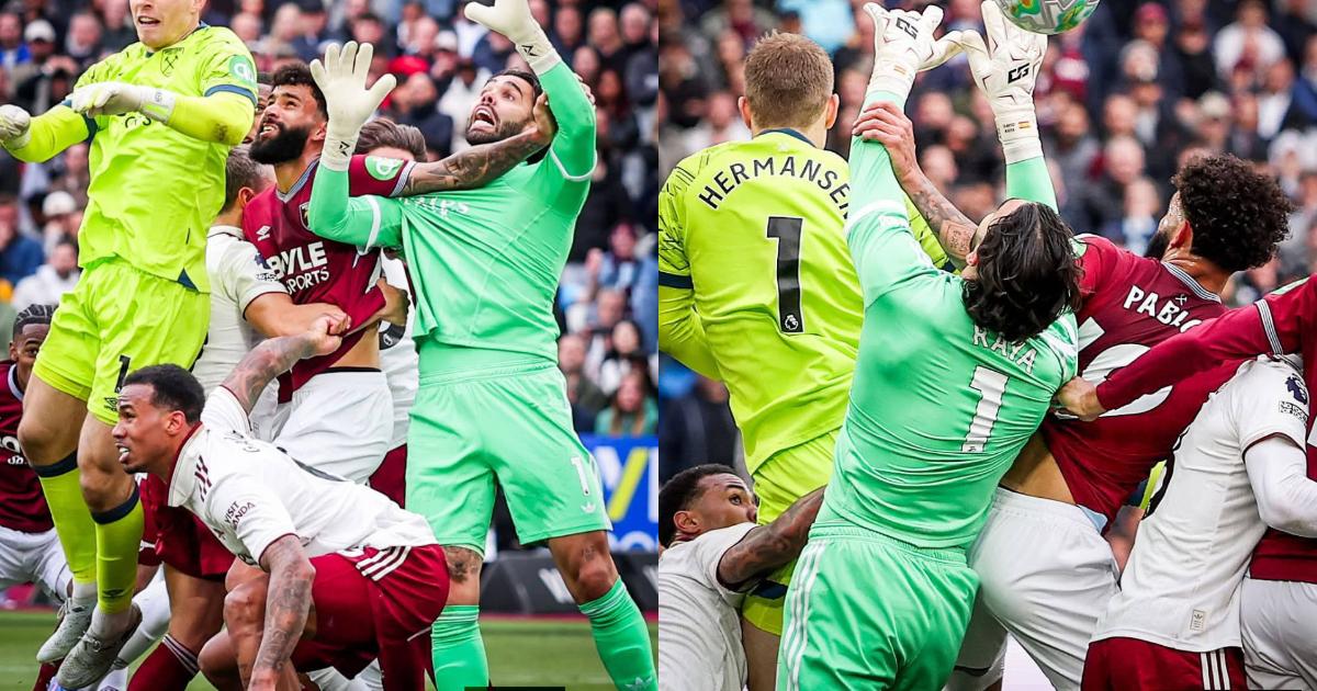 Clear foul - Man Utd legend backs VAR drama in Arsenal vs West Ham ...