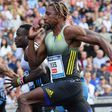 Ferdinand Omanyala and Noah Lyles at the ISTAF 2022 Mens 100m final