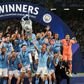 Manchester City won he Champions League to complete a famous treble