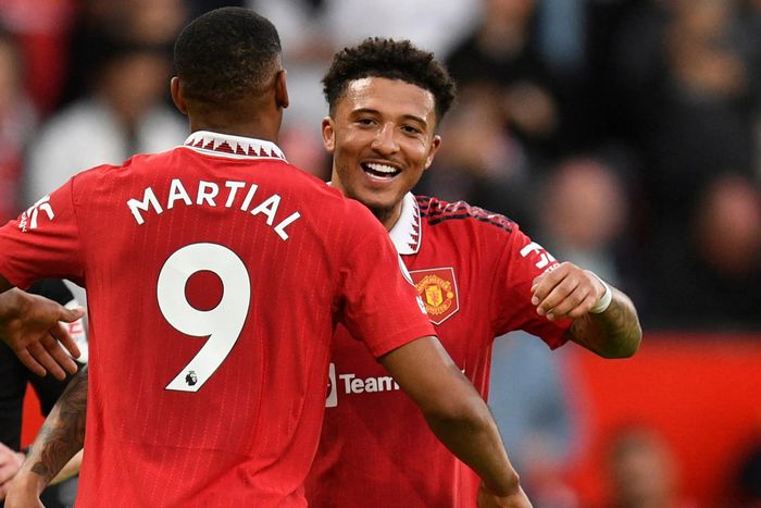 Manchester United star Jadon Sancho is attracting interest from Tottenham