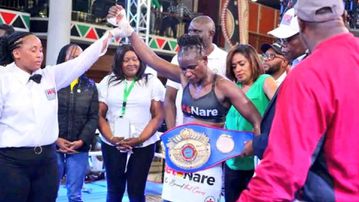 ‘Our pockets are empty’ - Newly-crowned WBF super lightweight champion Achieng decries low pay