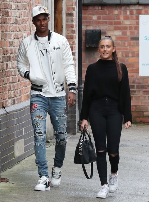 Marcus Rashford and Lucia Loi together (Photo Credit: The Sun)