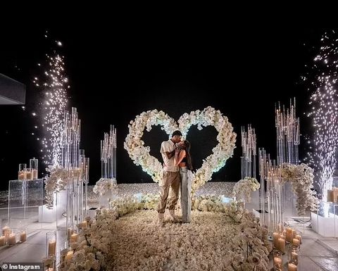 Rashford and Lucia engagement (Photo Credit: The Sun)