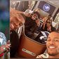 Ekong took to his official Instagram account to post a photo with some Super Eagles players on a jet.