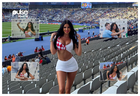 Ivana Knoll: World Cup 'sexiest fan' makes stunning appearance at UCL final