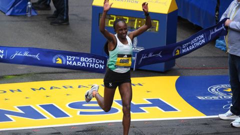 Hellen Obiri tastes first loss of the season with second-place finish at New York Mini 10K race