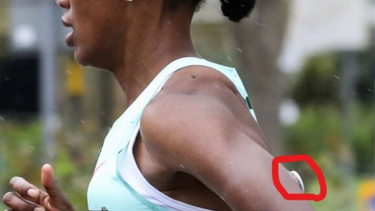 Sifan Hassan during a past race.