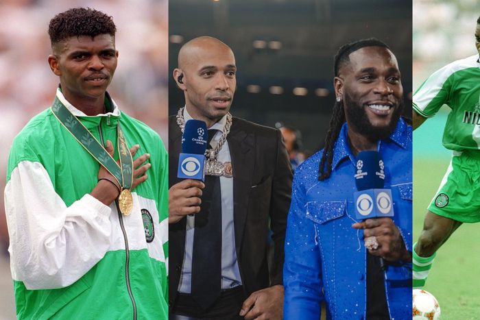 Henry, a former teammate of Super Eagles legend Nwankwo Kanu, asked Burna Boy if he was better than Jay Jay Okocha.